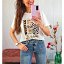Camiseta Flores Print